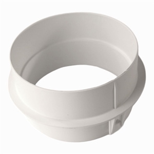 Adapter til aftræksslange på tørretumbler fra Miele.